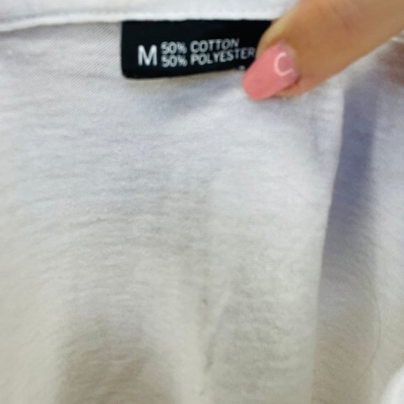 Vintage 90's Neon California Beach Cat Fringe Top Adult Small - Picture 5 of 5